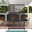 Paravent en métal 72 po H x 47,75 po W2-109617014