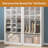 Cottrell 11-Tier Shoe Storage Cabinet, Free Standing Closet Organizers and Storage with 31 Open Cubbie, Space Saving Shoe Rack for Entryway, Bedroom,White-88856157