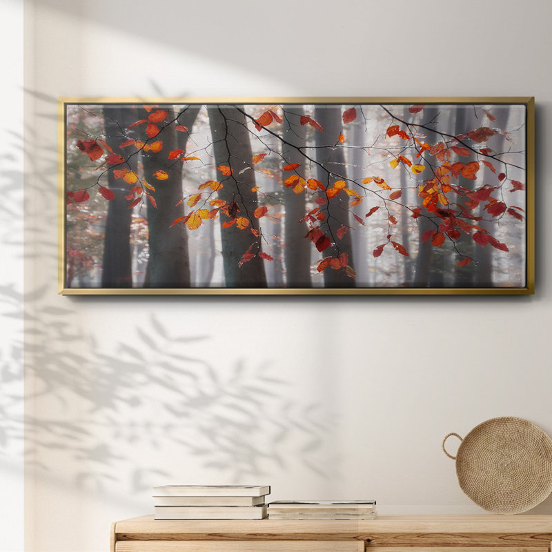 Falling Moments - Toile encadrée, H 20 po x l 50 po