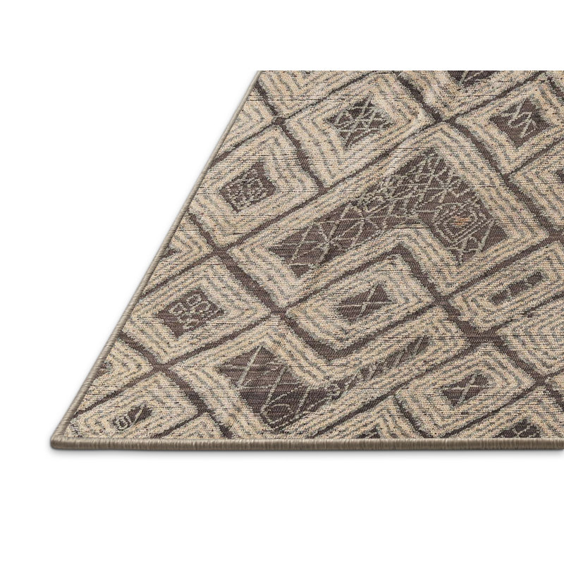 Abstract Indoor Rug, Rectangle 5' x 8'