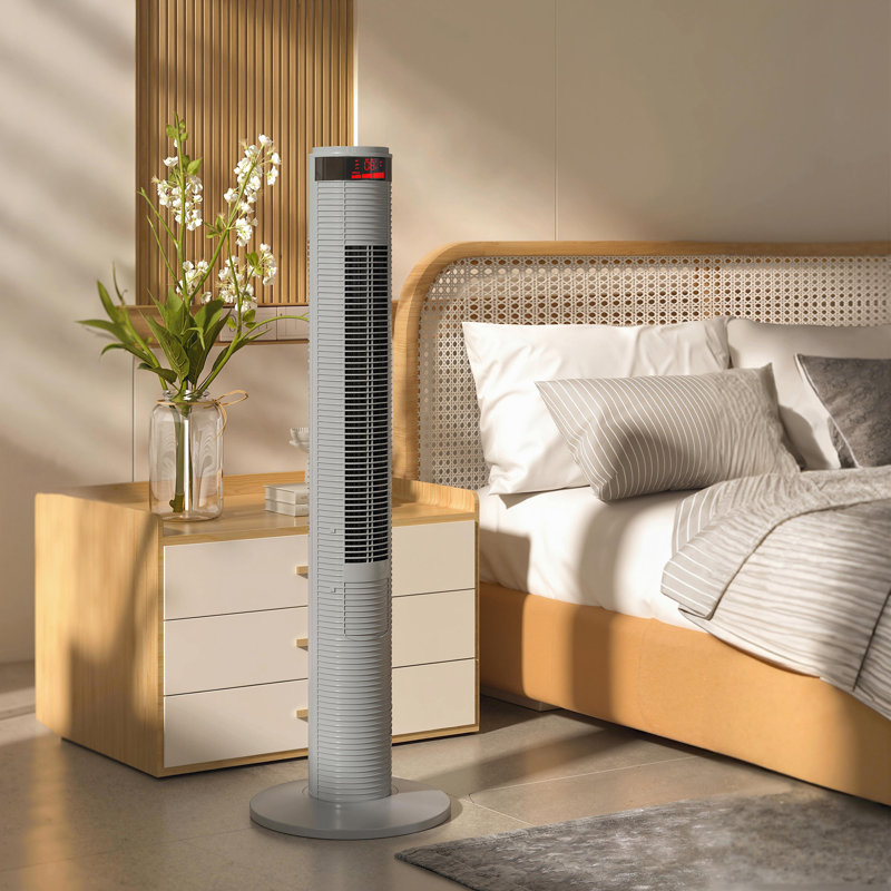 Tower Fan, Grey