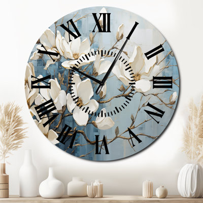 Horloge murale Magnolias VI - Magnolias