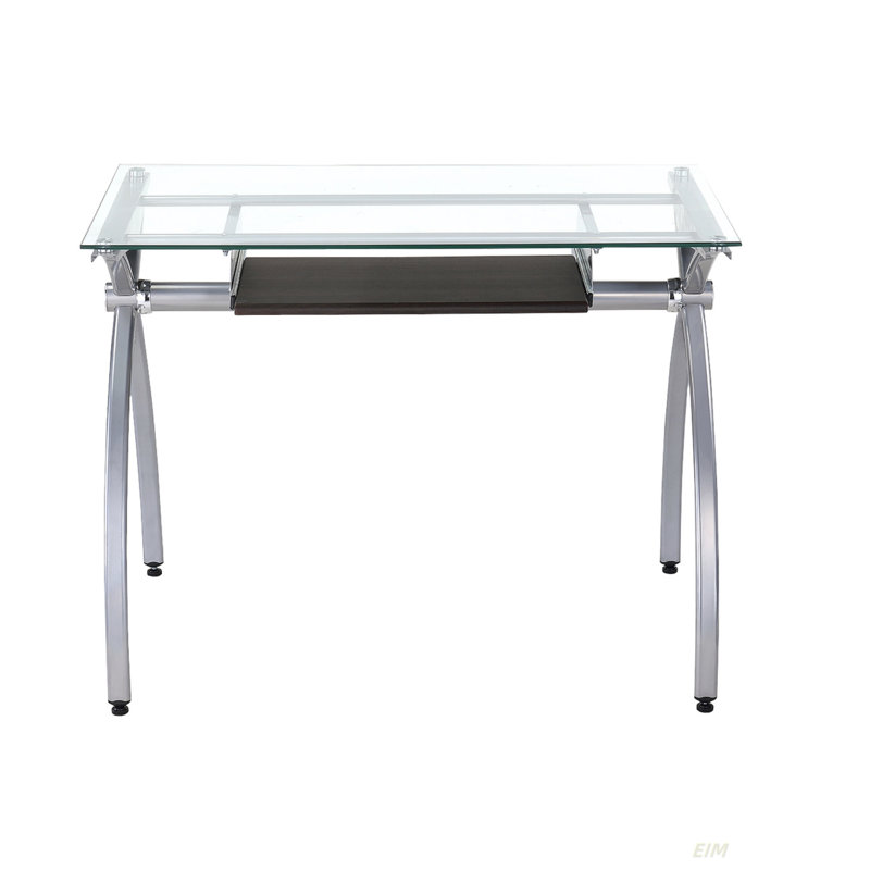 Bureau d'ordinateur rectangulaire