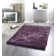 Sinead Solid Colour Hand Woven Shag Area Rug