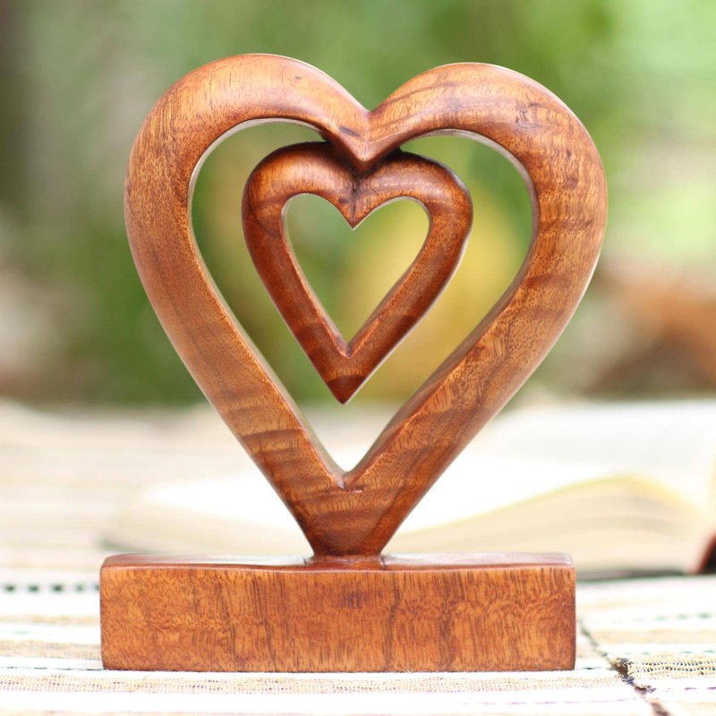 Astrology & Stars Wood Garden Statue
