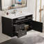 Meuble-lavabo moderne 36 po en MDF
