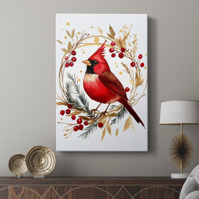Art des Fêtes de Noël CMXCVI - galerie sur mesure Cavas, H 27 po x l 18 po