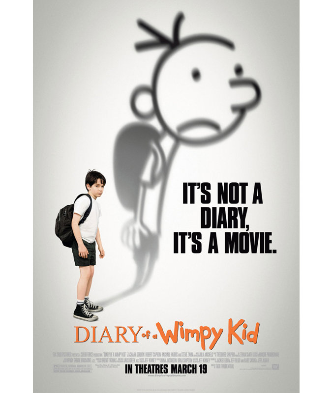 Diary of a Wimpy Kid, H 40 po x l 27 po