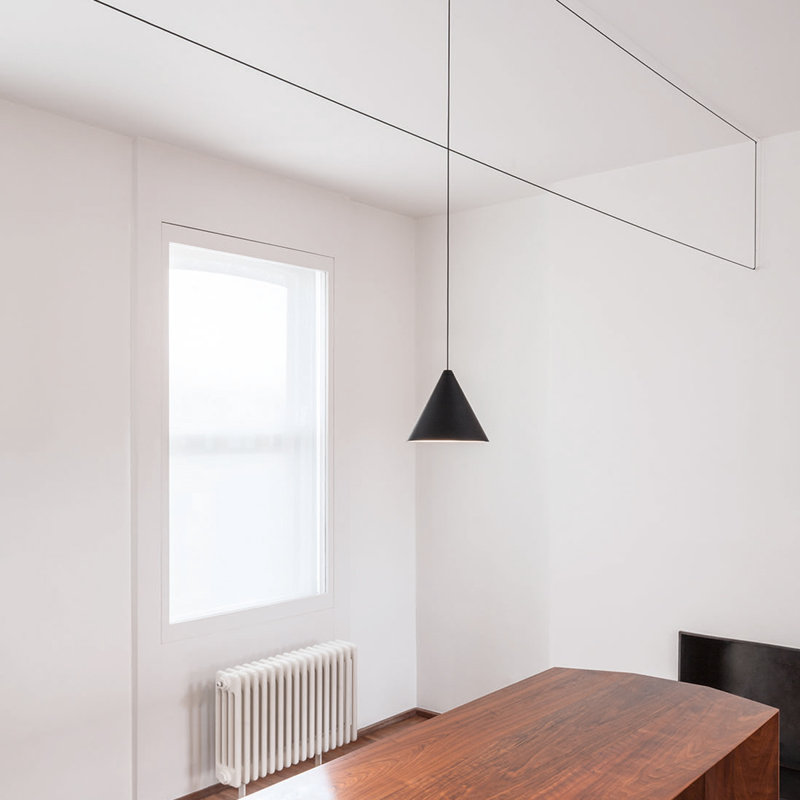 String Light Cone, White