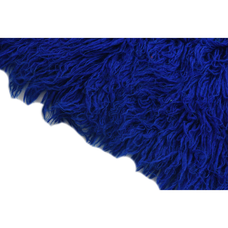 Tapis de couloir bleu Aabha