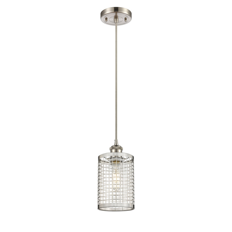 Luminaire suspendu à 1 lumière Argiro, Laiton antique, Laiton antique