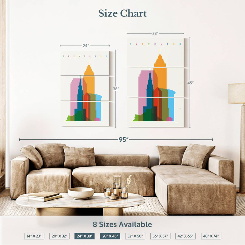 Masam Cleveland, 38" H x 24" W