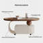 Table basse en bois massif Minimalist-133630586