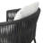 Polyethylene (PE) Wicker Outdoor Stool with Cushion-120796948-99425542-99424062