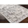 Tapis oriental en polyester tissé à la machine en gris foncé / beige Mittler
