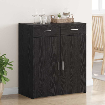 Storage Cabinet 80X42.5X93.5 Cm Engineered Wood