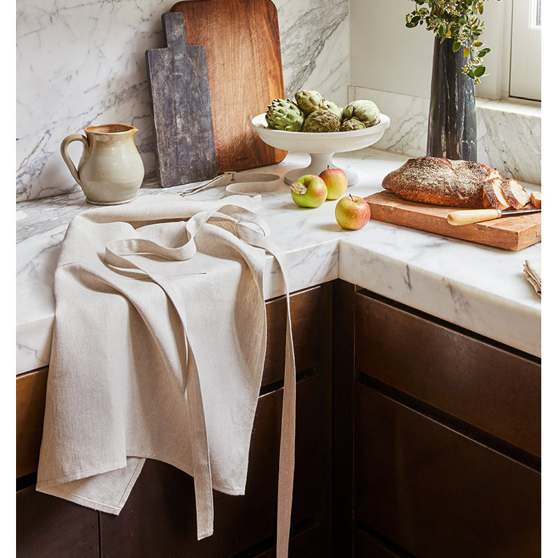 Cucina - Apron with Strap/Hardware, Denim
