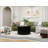 Round Coffee Table With Wood Grain Design And Flip Lid Storage For Modern Living Rooms-2122071360