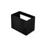 Meuble-lavabo flottant de 30 po, noir, sans lavabo, grand espace de rangement, formaldéhyde bas, meuble-lavabo à installation rapide, fixation murale, sans tiroirs, facile à installer, durabilité à long terme