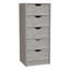Commode haute 5 tiroirs Basilea, système coulissant-973778728