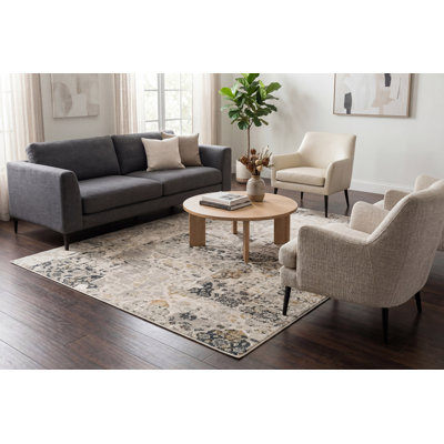 Tapis de zone ivoire Grisby