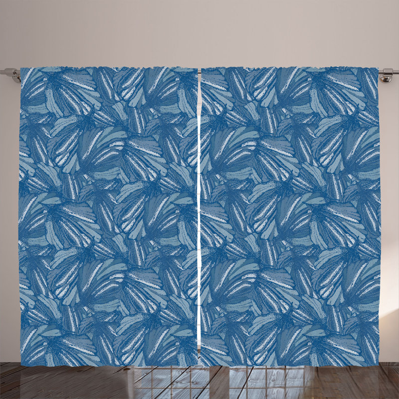 Semi Sheer Curtain Pair