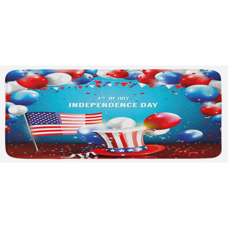 Tapis de cuisine 4e de juillet