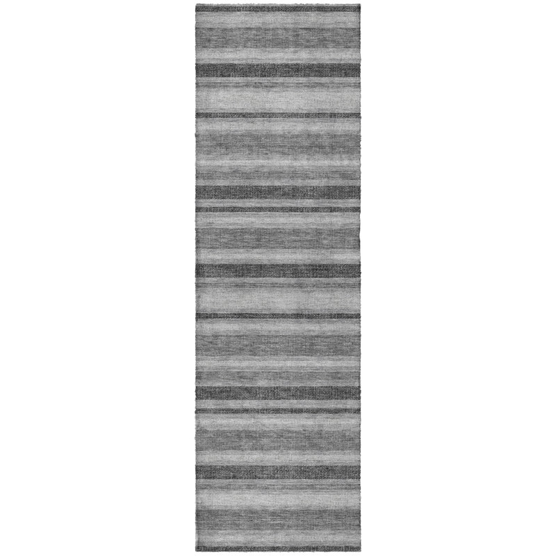 Tapis à poils longs de qualité supérieure lavable à la machine Dream ADS531, Gris, Tapis de couloir 2 pi 3 po x 7 pi 6 po