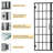 Pivot Frameless Shower Door with Pattern Tempered Glass-129439716