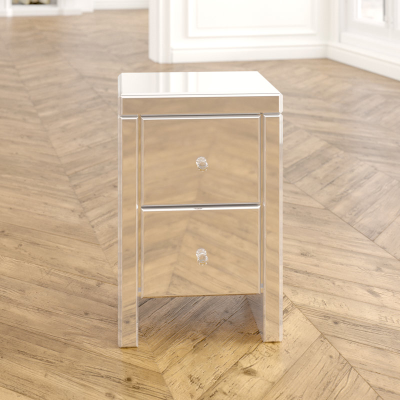 Urban 2 Drawer Bedside Table
