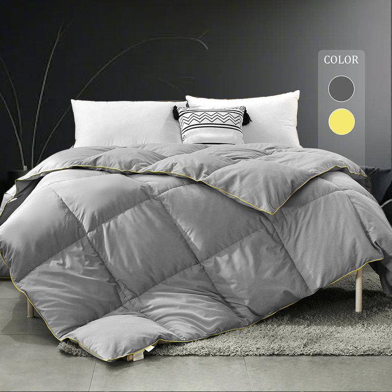 Alwyn Home All Season Warm Feather Down Comforter Lightweight and