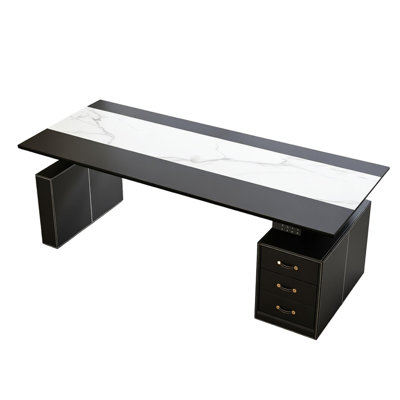 Bureau moderne réglable en hauteur 62,99 po
