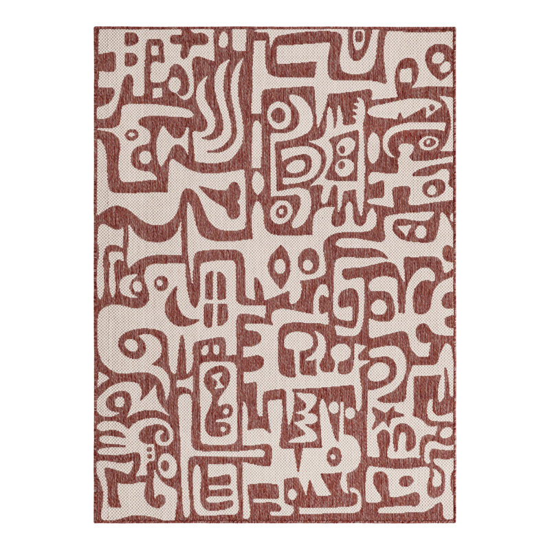 Lyric Hower Indoor/Outdoor Area Rug, Rectangle 5'3" x 7'1"
