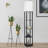 Solid Wood Shelf Floor Light