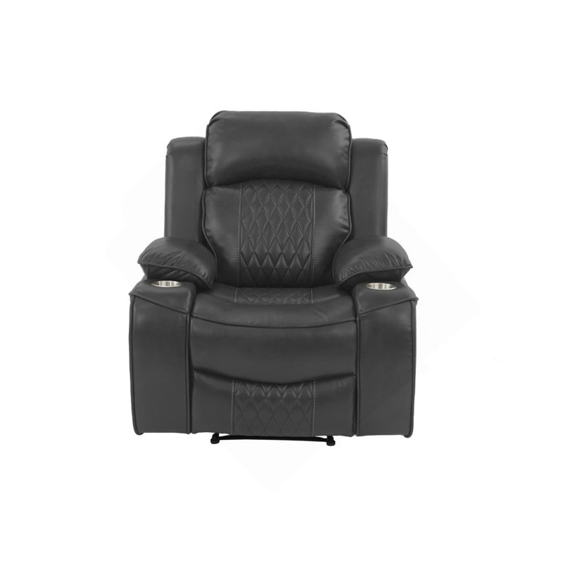 Fauteuil inclinable électrique Power Motion Chair 1pc, Gris anthracite