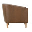 Pate Leather Accent Chair