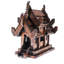 Vihara Spirit House Teak Spirit House Sculpture