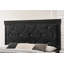 Lit à panneau moderne à finition noire grand / très grand avec tête de lit tapissier et amp; Capitonnage à boutons en cristal, aucun sommier nécessaire, bois massif-1083572405-1083572403