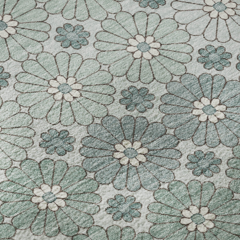 Premium Machine Washable Varasteh AMF1678 Geometric Rug, Rectangle 10' x 14'