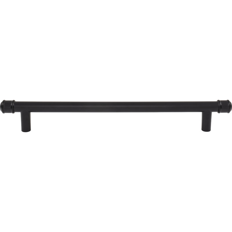Elland 18" Center to Center Bar Pull, Flat Black