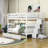 Durron Kids Full Over Full Bunk Bed with Drawers-1933439610