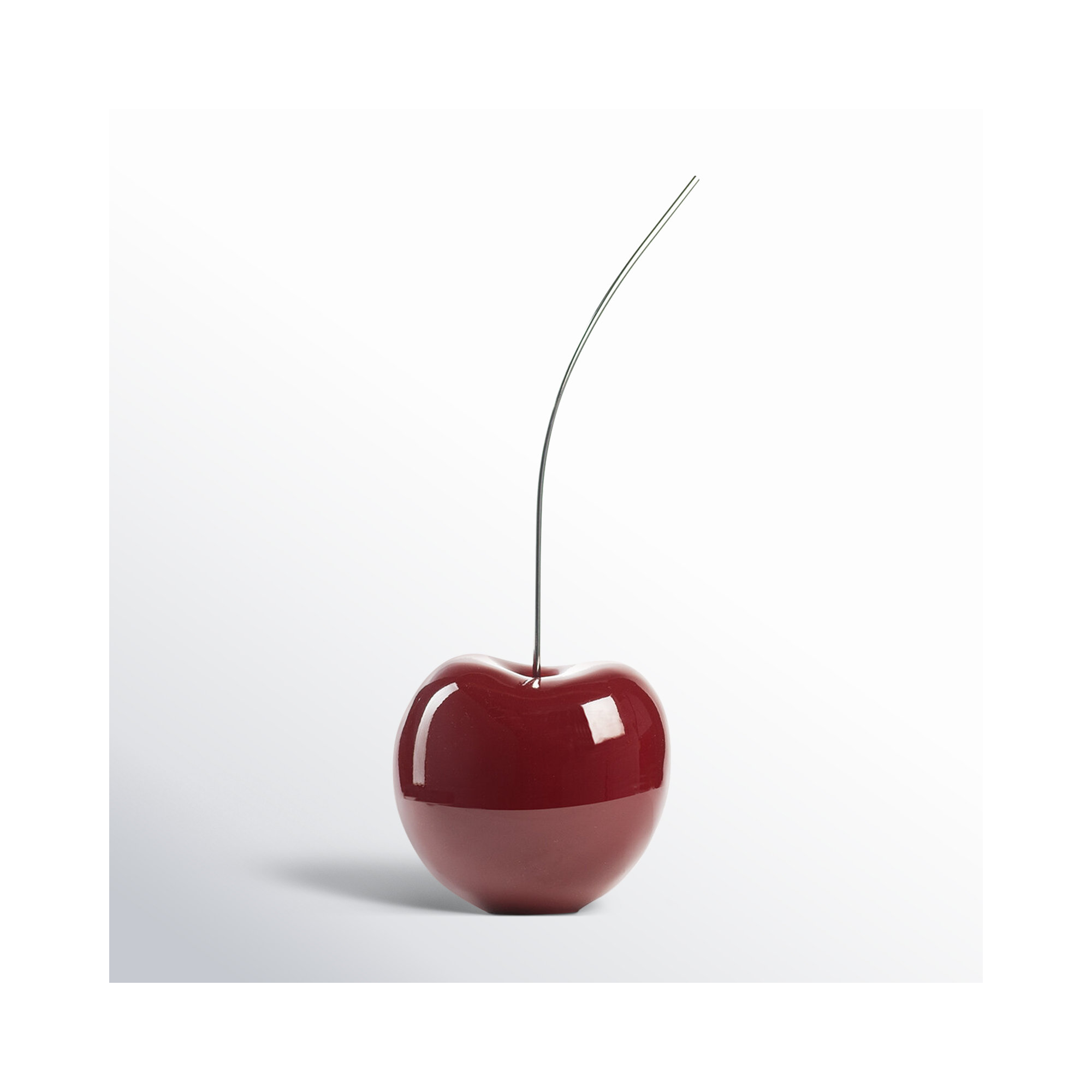Izara Sculpture, Dark Red, 18" H x 5.5" W x 5" D