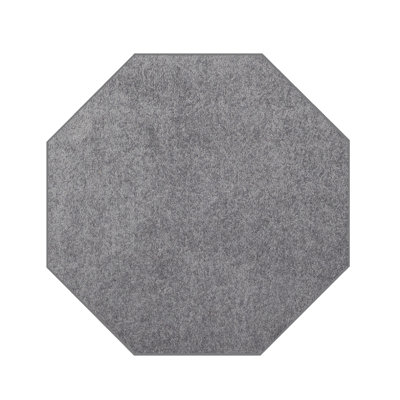 Modern Plush Pet and Kids Friendly Solid Color Area Rugs, Stain & Fade Resistance, Bedroom, Playroom and Kidsroom, Event, Wedding, Perfect for Living Room, Dining Room, Gray Rug
