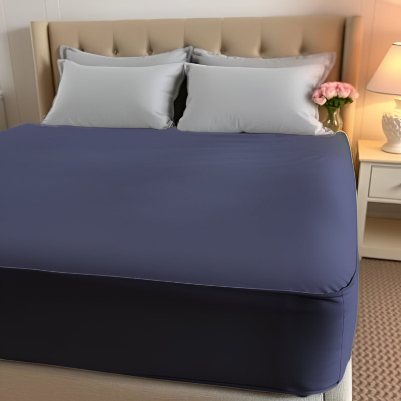 Paul's Microfibre Super Soft Brushed Deep Fitted Bed Sheet, Kingsize (5'), Charcoal