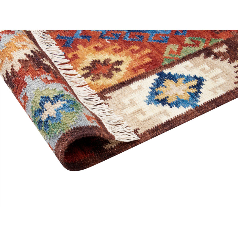Stuttgart Southwestern Wool Hand Woven Area Rug, Rectangle 80 x 150cm