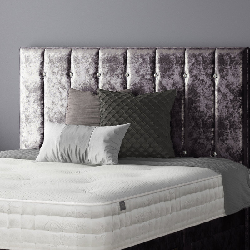 New Fairfield Divan Bed Base, Amethyst, Single (3'), No Drawers