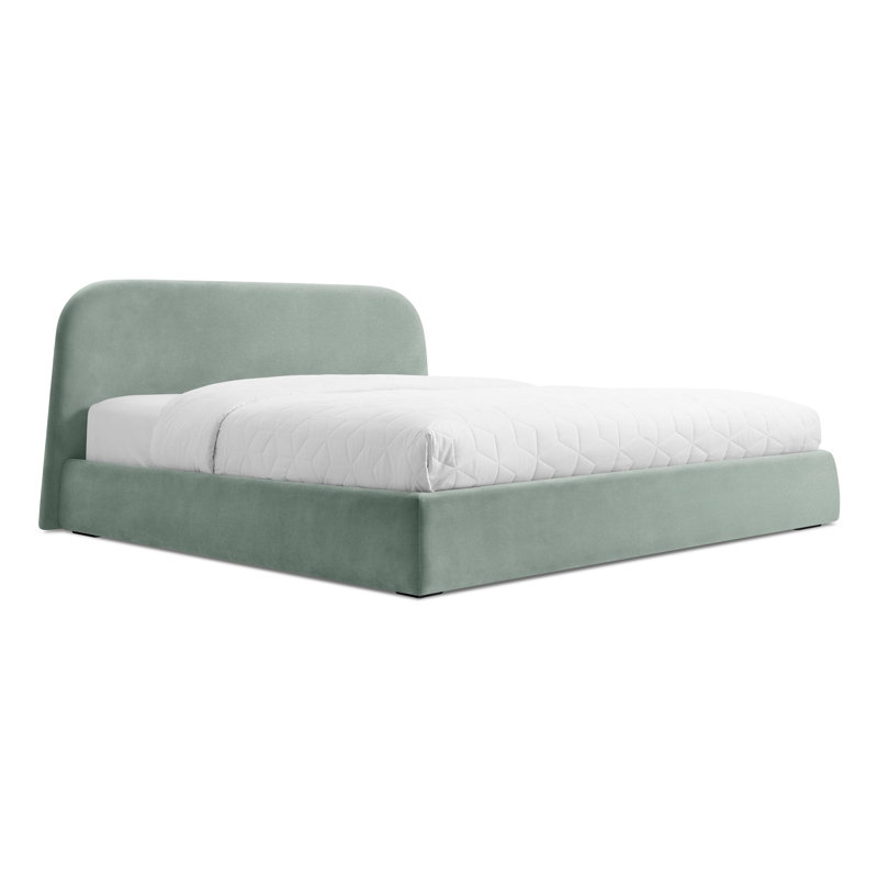 Lit de rangement avec couvercle, Gris anthracite Kelso, Très grand lit