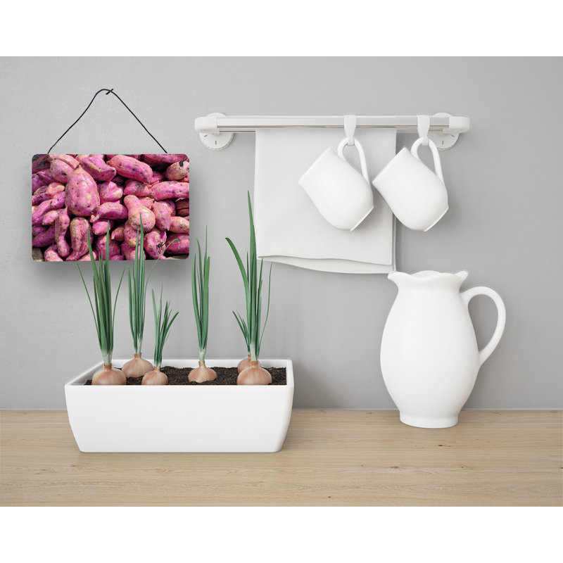 Décoration murale «Beets» par Gary Kwatek, Patate douce