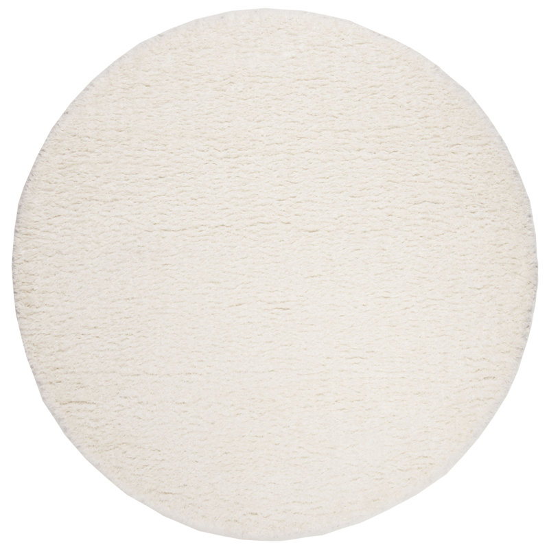 Madrid Shag 200 Performance Solid Color Rug, Round 10'