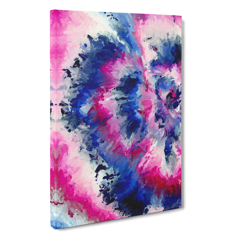 XV1022-3405X Paradise City Abstract - Print, Wrapped Canvas, 50cm H x 35cm W, No Matte